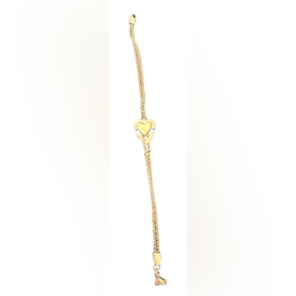 Sterling Silver Heart Bracelet